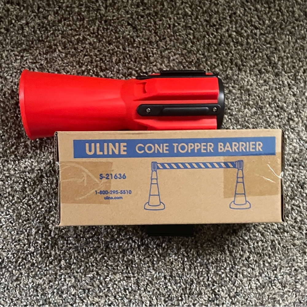 🧡 Traffic Cone Topper Barrier Belt 🧡 - Picture 3 of 7
